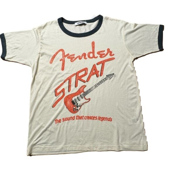 Free People Tops - Free People Daydreamer Fender Strat Oversized Ringer Tee Womens XS